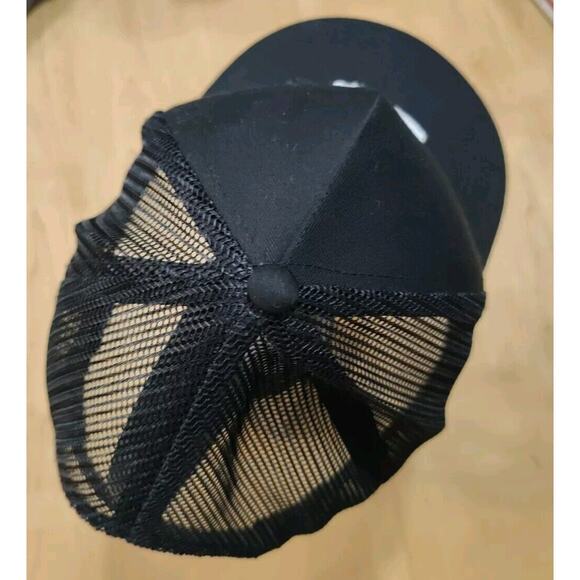 Portland Gear Hat “P” Black Adjustable Trucker Cap Vented adult Oregon - Picture 4 of 8